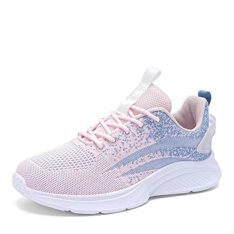 Women's Running Fitness Light Soft Dancing Flat Sneakers