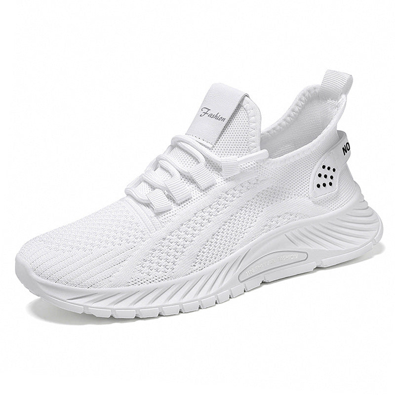 Women's & Men's Exercise Pumps Breathable Trendy Mesh Flying Sneakers