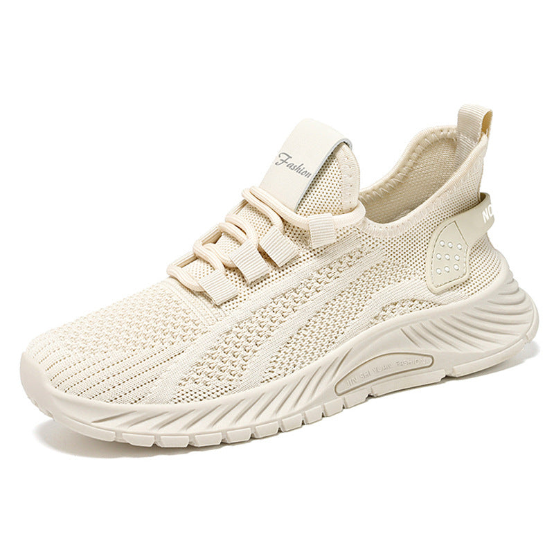 Women's & Men's Exercise Pumps Breathable Trendy Mesh Flying Sneakers