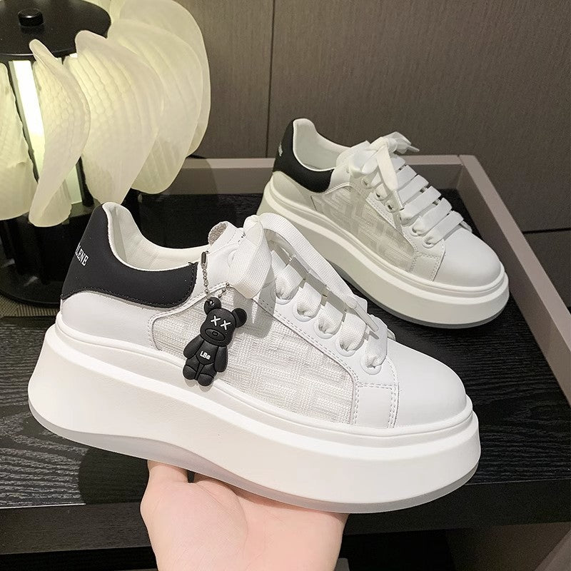 Women's Spring Breathable Mesh High Color Matching Sneakers