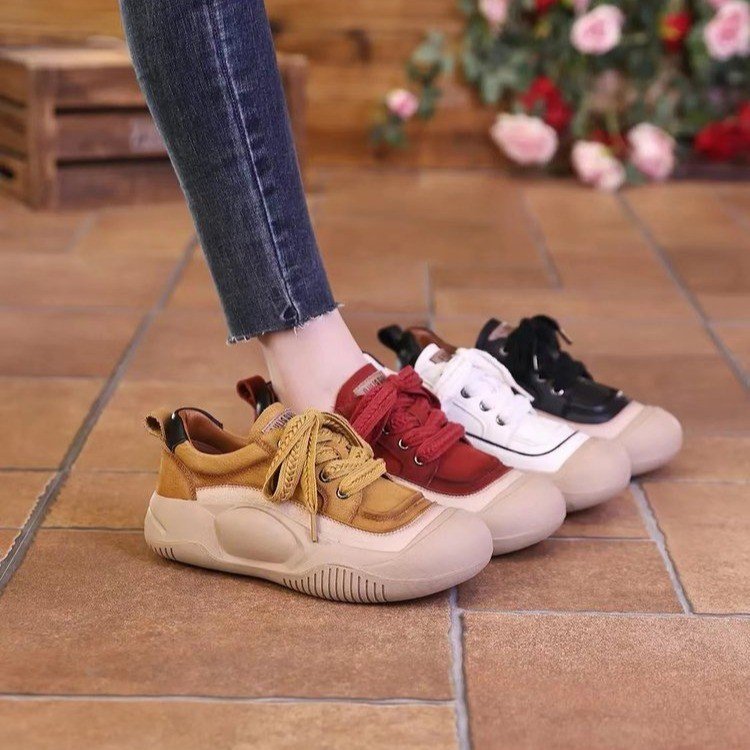 Women's Sports Retro Fashion Soft Bottom Handmade Casual Shoes