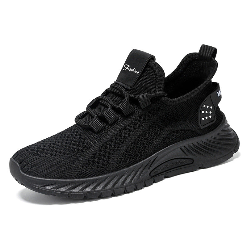 Women's & Men's Exercise Pumps Breathable Trendy Mesh Flying Sneakers