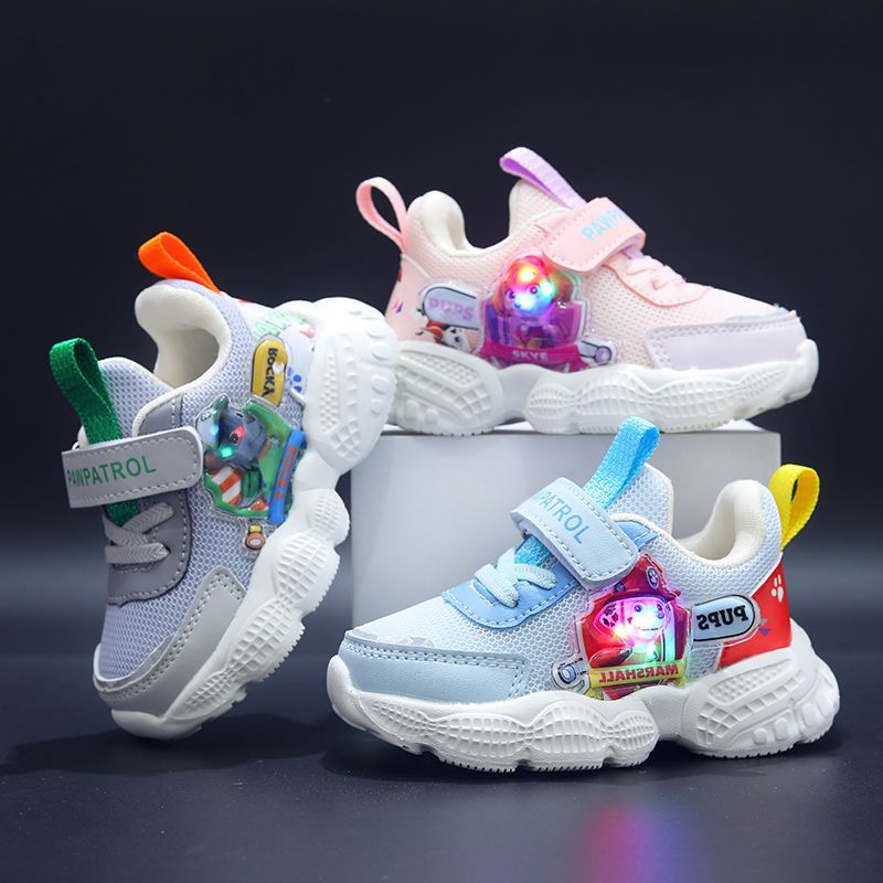 Children's Patrol Li Da Gong Years Old Boys Colorful Sneakers