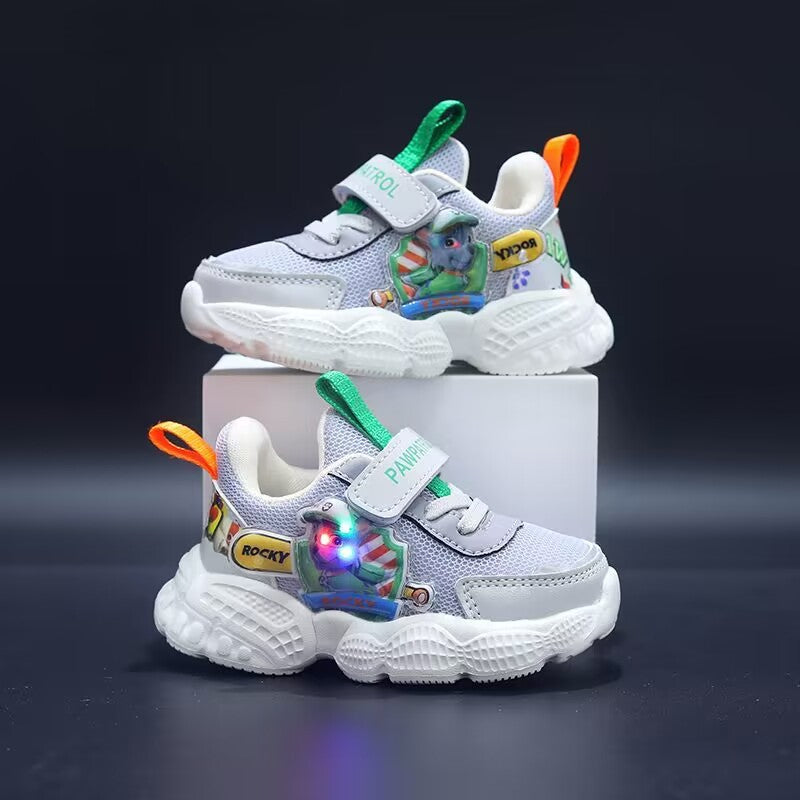 Children's Patrol Li Da Gong Years Old Boys Colorful Sneakers