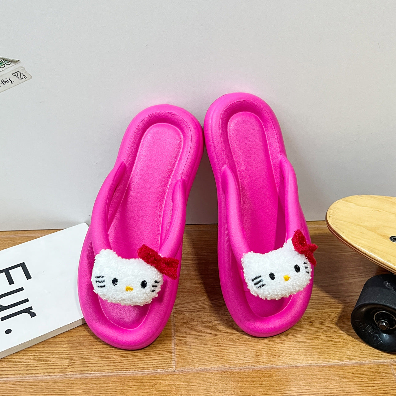 Bottom Outdoor Beach Holiday Cartoon Doll Slippers