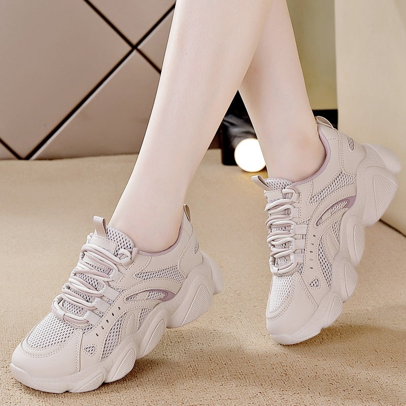 Women's Authentic Clunky Spring Lightweight Breathable Comfortable Sneakers