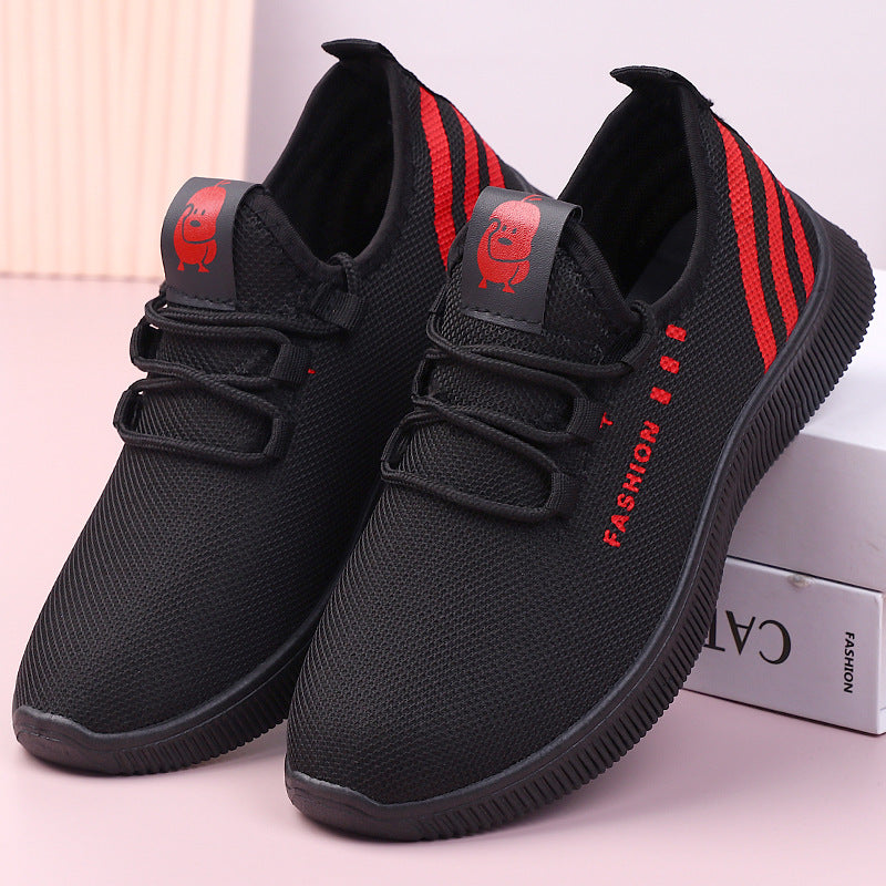 Women's Cloth Low Top Sports Daily Soft Sneakers