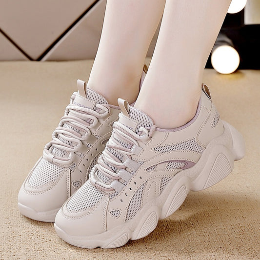 Women's Authentic Clunky Spring Lightweight Breathable Comfortable Sneakers