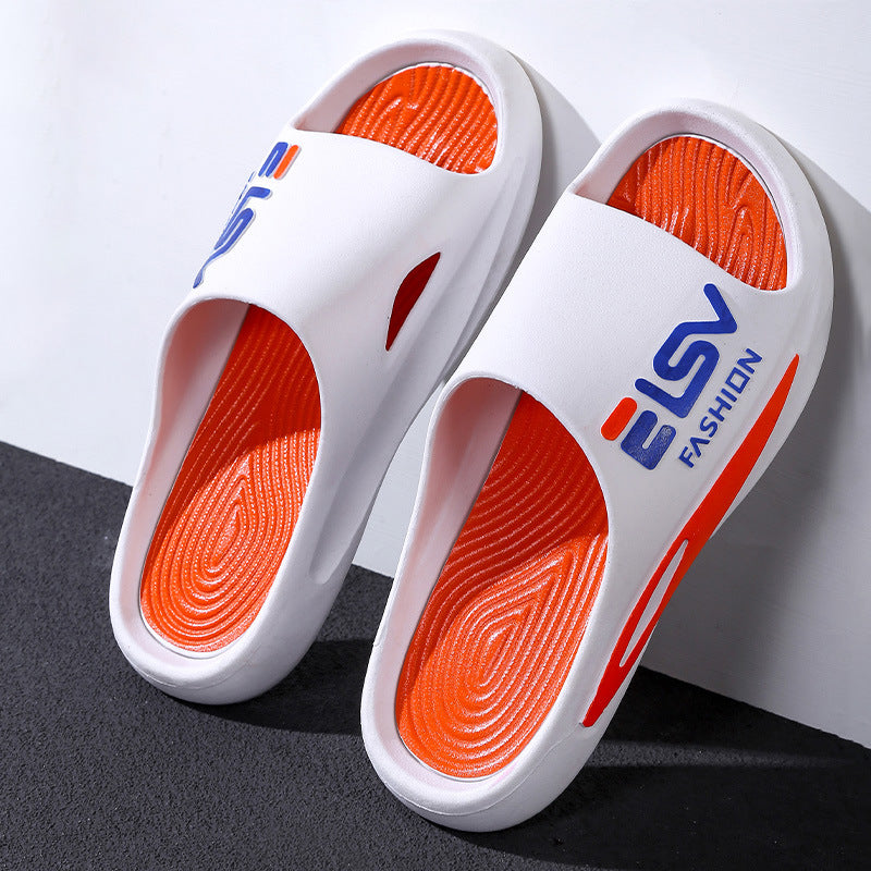 Men's Wear Home Outer Sports Thickening Soft Flip Flops